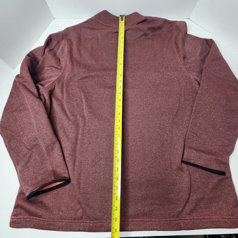 Nike Therma-Fit Victory 1/4 Zio Golf Pullover Magic Ember/Black Men's 2XL NWT gallery