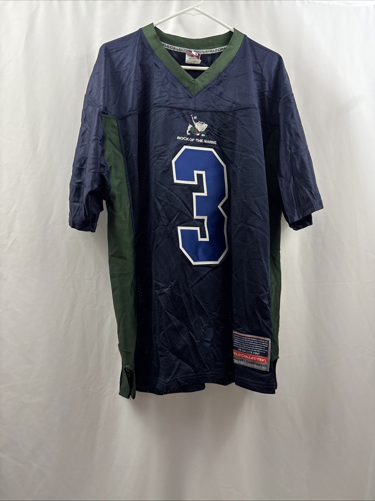 Battlefield Collection Jersey Men’s XL 3rd Infantry Marine Football Stitched ￼ gallery