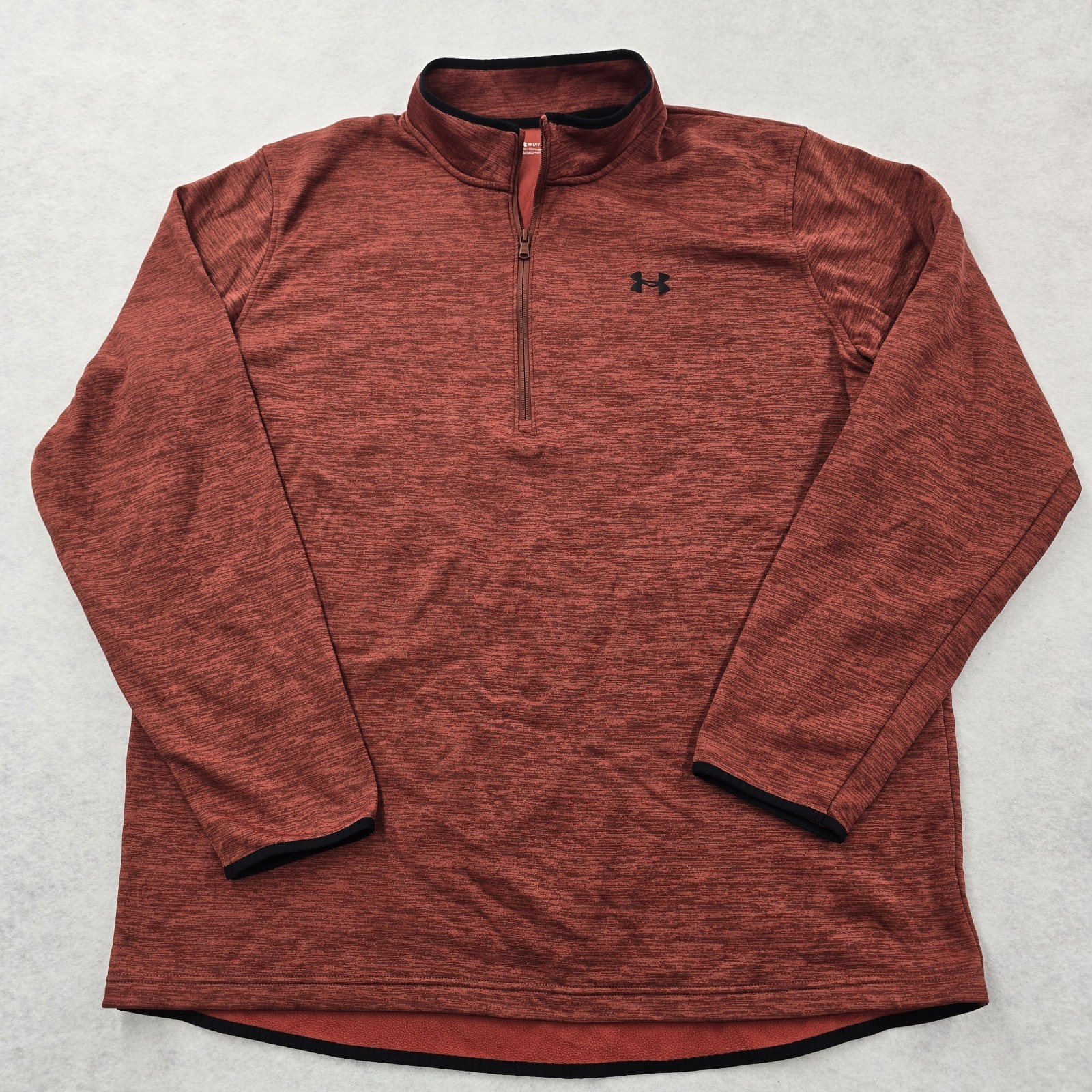 Under Armour Loose Fit Pullover Sweater Mens 3XLT Cold Gear 1/4 Zip Long Sleeve gallery