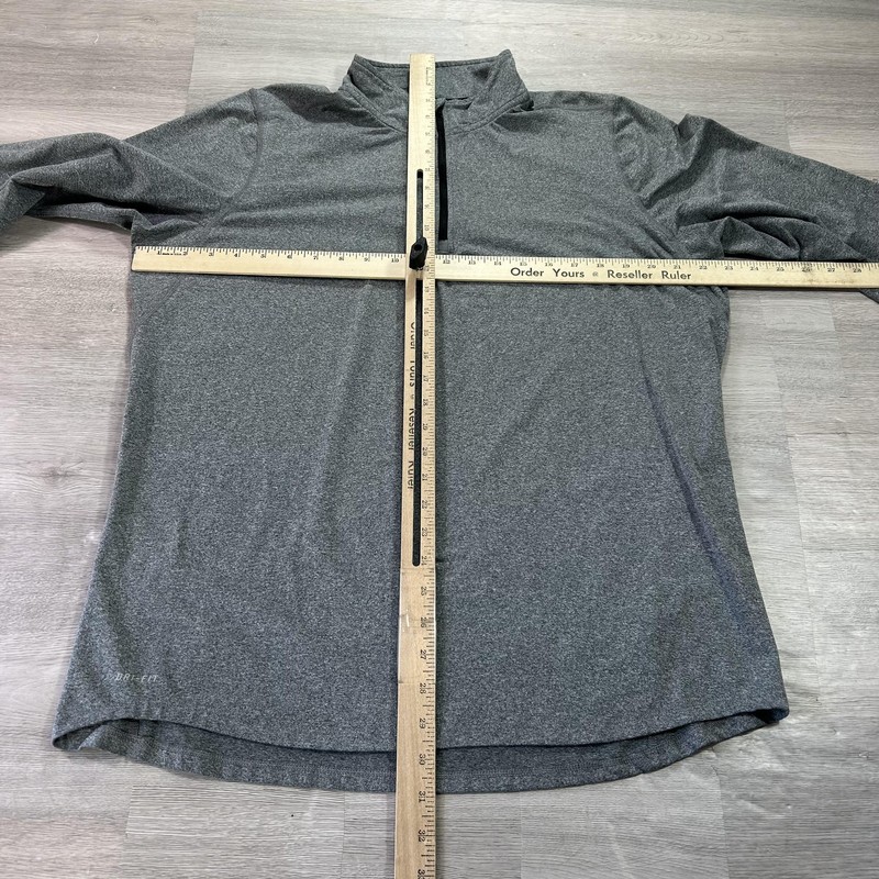 Nike Element Dri-FIT Pullover Mens Large Gray 1/4 Zip Long Sleeve Top 504606-064 gallery