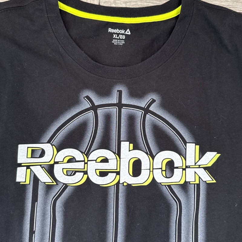 2016 Reebok Delta Basketball Training Tee Black Performance T-Shirt Size XL gallery
