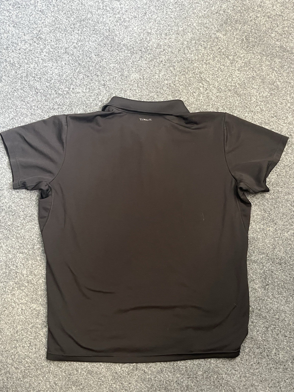 Adidas Men’s Black Climalite Polo Shirt, XL gallery