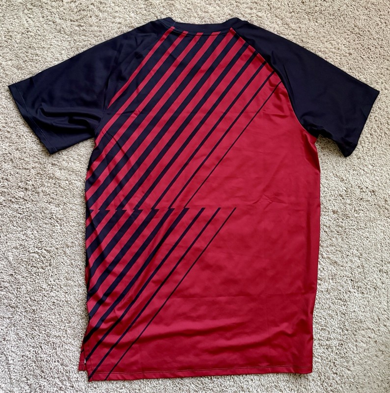 Nike Pro Elite Bowerman Track Club Warm-Up Shirt Black/Red (M) CW7675-010 gallery