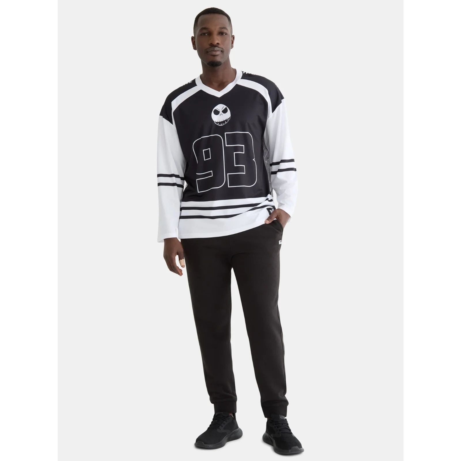 NWT Disney's Nightmare Before Christmas Graphic Hockey Jersey, Size Large, *NEW* gallery