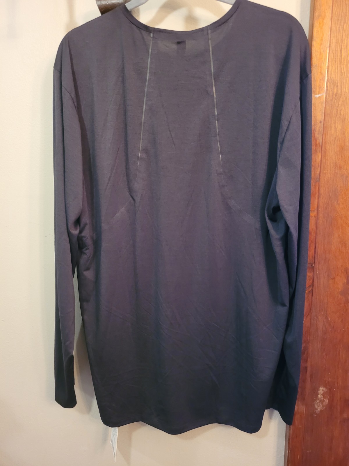 Lululemon Fast Free Long Sleeve Size XXL Heathered Graphite Grey NEW with tags gallery