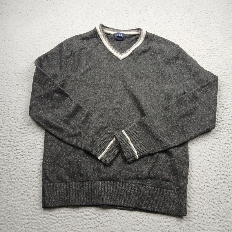 Gap Sweater Mens Small Gray Long Sleeve Pullover Casual gallery