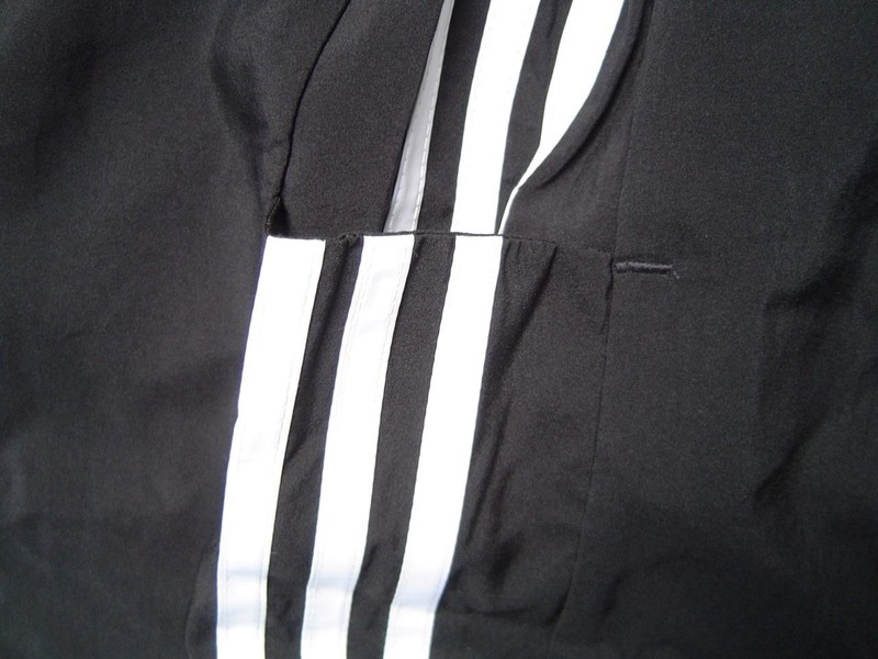 NEW MENS ADIDAS BLACK 7" MID RISE WORKOUT SHORTS W/WHITE STRIPES SIZE 3XLT gallery