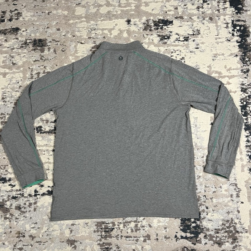 Tasc Performance Pullover Mens Sz XL Gray 1/4 Zip Long Sleeve Bamboo Activewear gallery