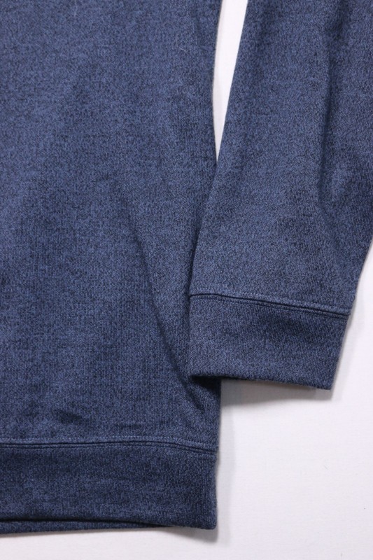 Dunning Golf Quarter Zip Neck Pullover Men's XXL Heather Blue Sweatshirt gallery