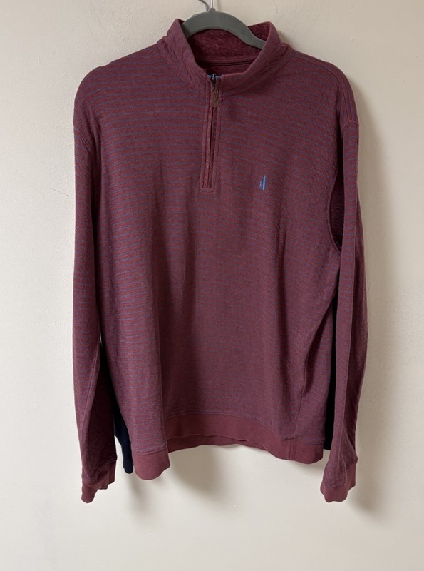 Johnnie O Emmett 1/4 Zip Pullover Performance Shirt Large gallery
