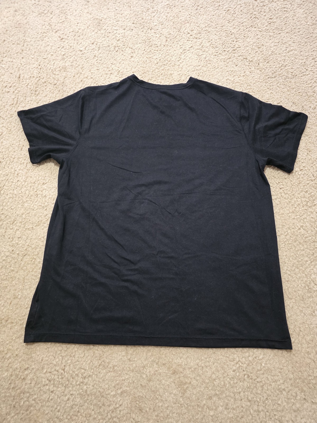 Old Navy Active Men's XL Black Lightweight Crew Neck Short Sleeve T-Shirt gallery