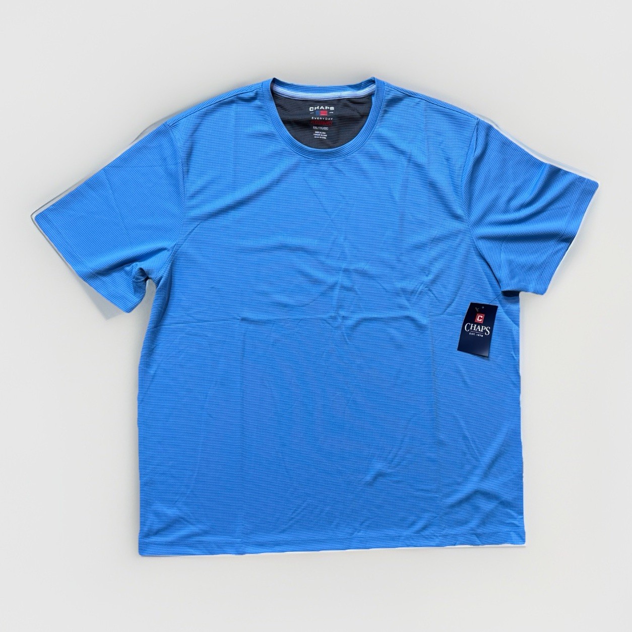 Chaps Everyday Performance Sportswear Waffle Texture Training Shirt 2XL NEW gallery