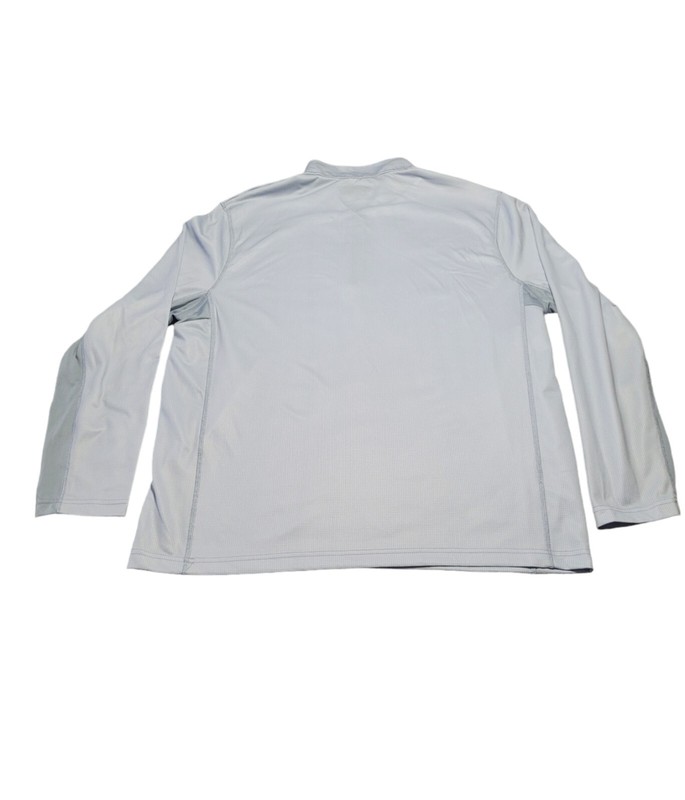 PGA Tour Men’s LS 1/4 Zip Pullover Light BlueXL Polyester Lightweight Activewear gallery