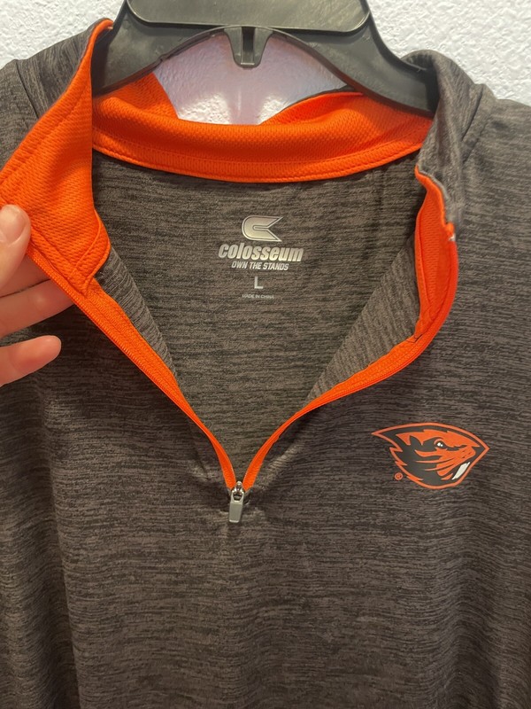 mens athletic 1/4 zip pullover - Oregon State University Beavers gallery