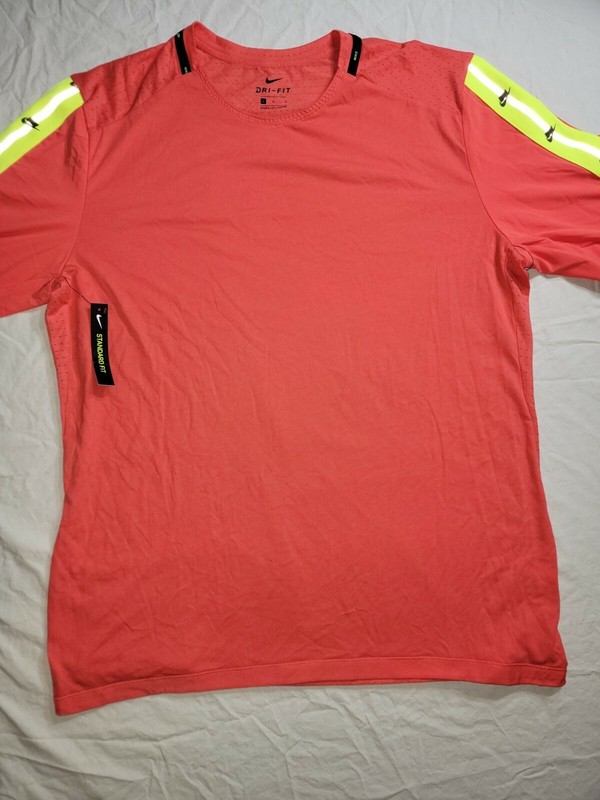 NIKE BREATHE WILD RUN MEN'S RUNNING DRI FIT LONG SLEEVE Size L. BV5590-850 gallery