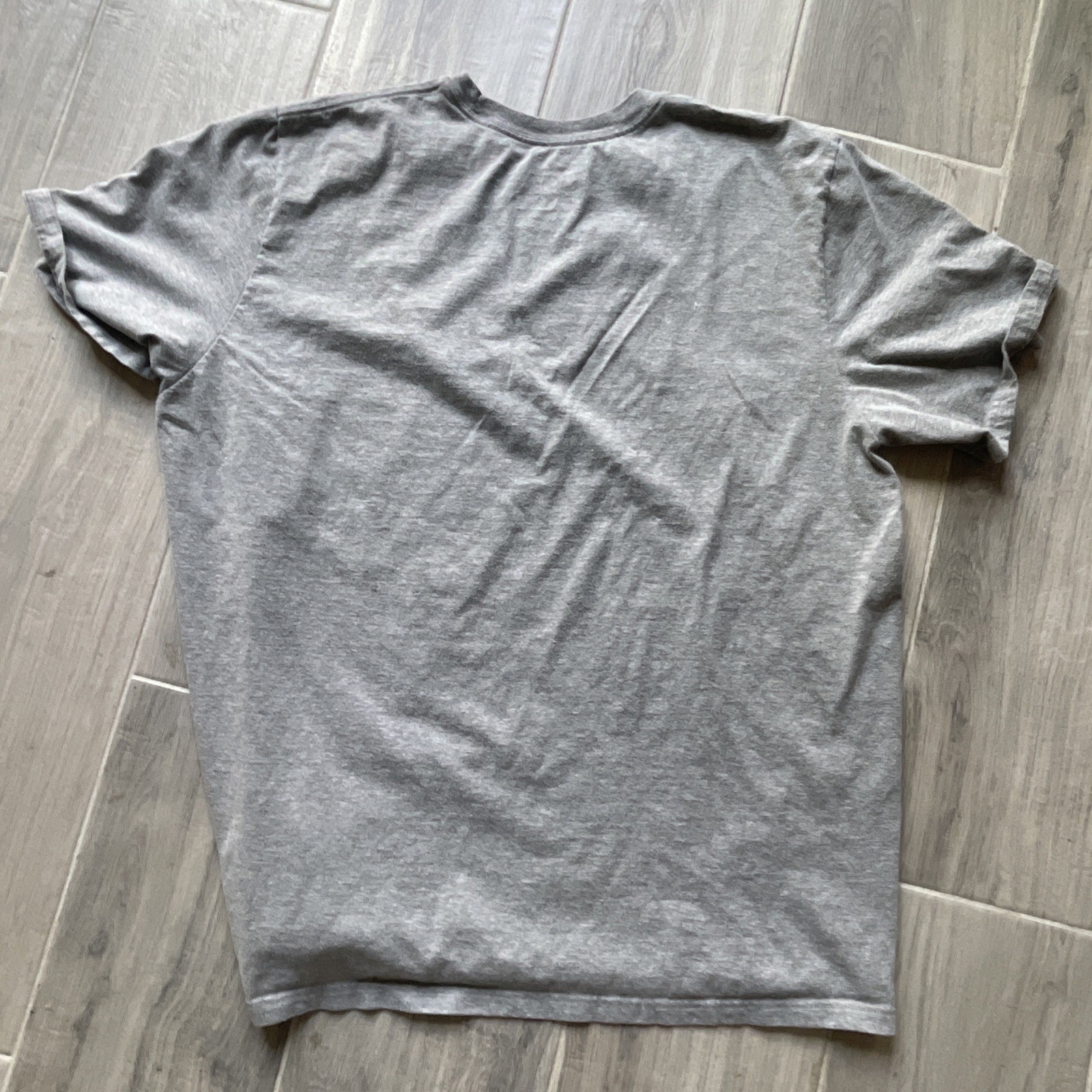 Nike Men's Gray Dri-FIT T-Shirt Camo Logo Athletic Gym Size XXL gallery