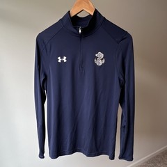 Navy Midshipmen Under Armour 2021 Sideline Motivate Quarter-Zip Top – Small