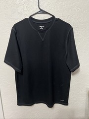 Nice BCG Black Polyester Short Sleeve Shirt Size L Men’s Medium