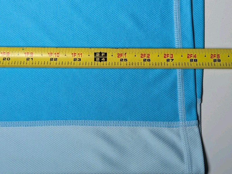 Men's Laguna Active Shirt Athletic Beach Surf Tee Blue T-Shirt Sun Protection LS gallery