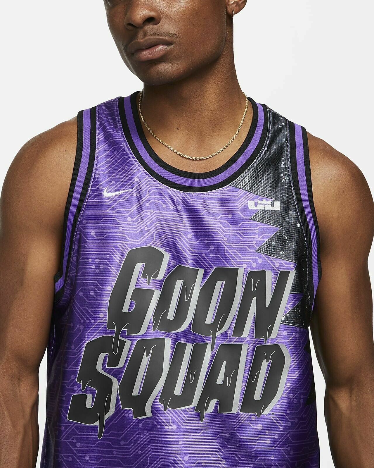 Nike Lebron x Space Jam A New Legacy Goon Squad Jersey Men's Size XL DJ3872-560 gallery