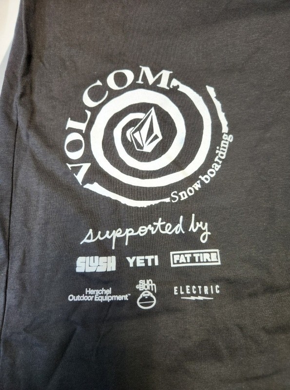 VOLCOM Snowboard 2024 Sofia LongSleeve Dealer Promo tee-shirt 2XLG New Old Stock gallery