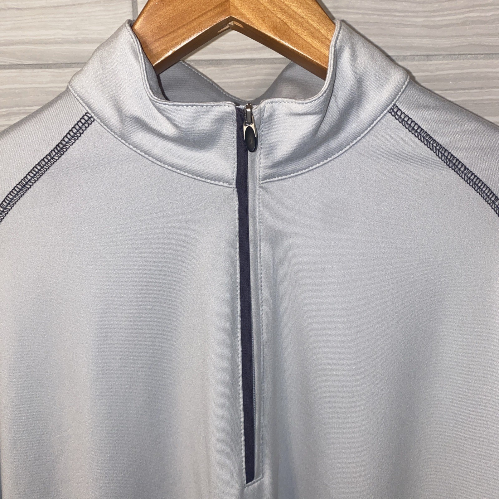Tommy Armour Dri Logic Mens Large Black 1/4 Zip Long Sleeve Pullover gallery