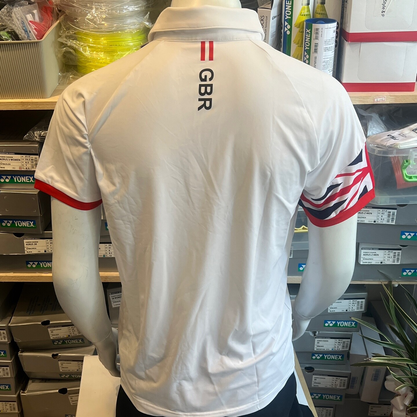 Mizuno GBR Polo Short-Sleeved T-Shirt Men's Sports Tee [US:M/100] NWT 32YA919301 gallery