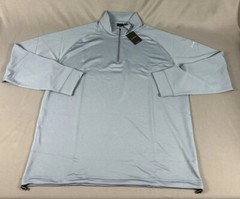 Dunning Golf Pullover 1/4 Zip XXL Gray Fragment NWT MSRP $105