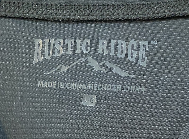 NWT RUSTIC RIDGE Black Tactical Base Layer Concealed Carry Shirt Mens Size Large gallery