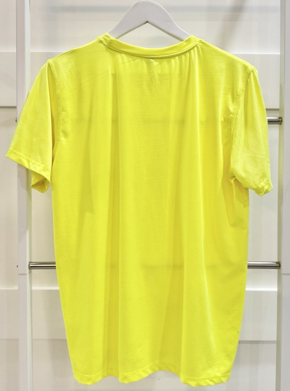 Neon Yellow Athletic Light-Weight Short Sleeve T-Shirt Mens Size Small gallery