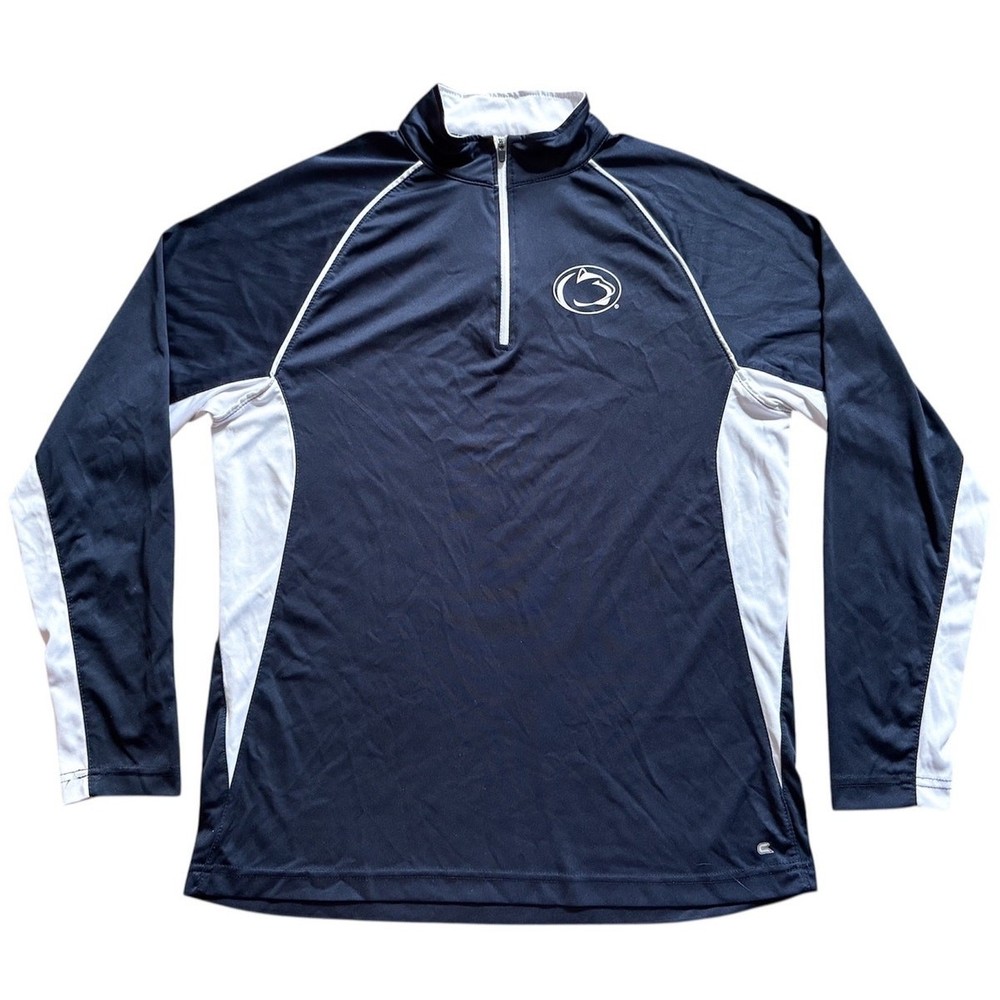 Colosseum Penn State Mens 1/4 Zip Pullover Athletic Performance Nittany Lions
