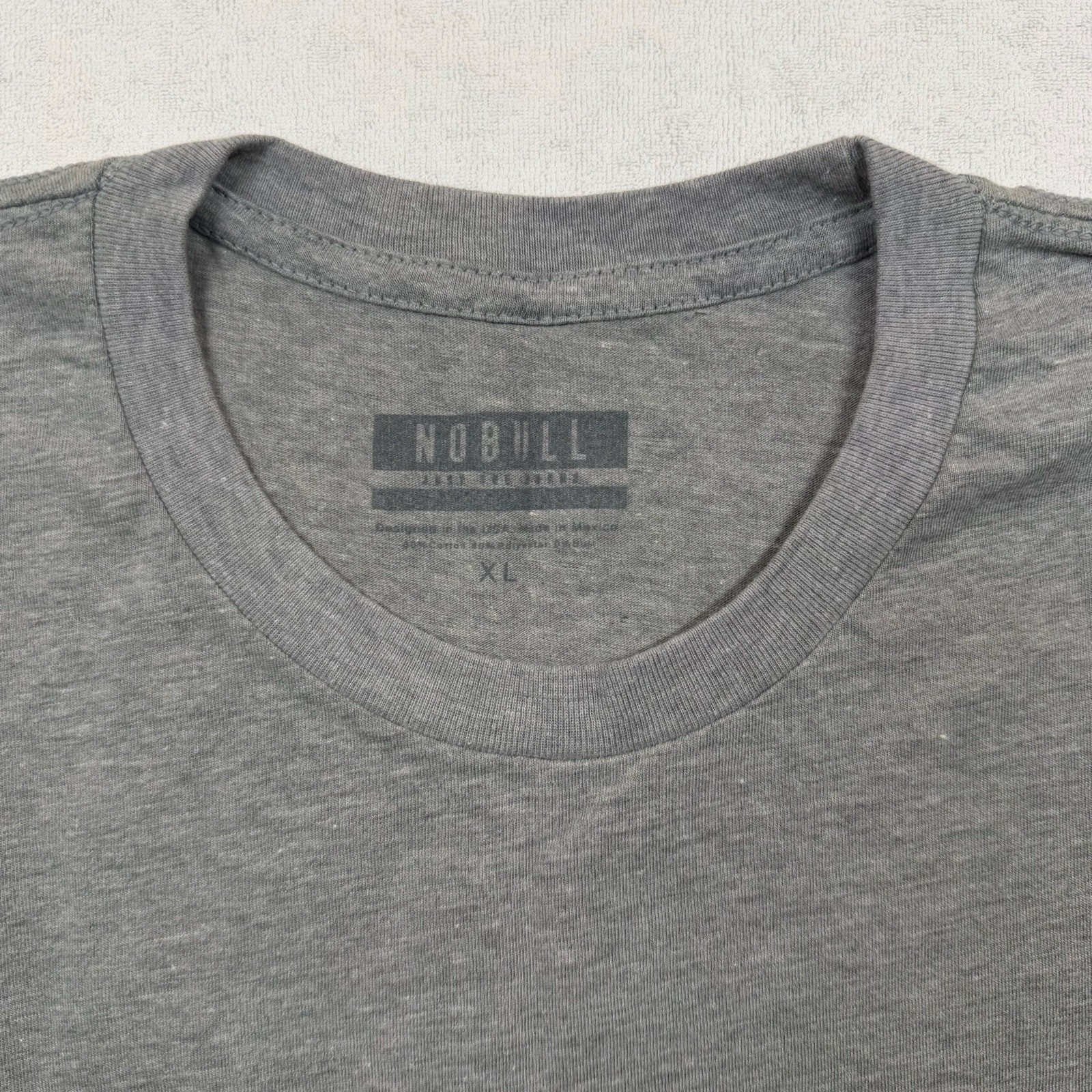 NOBULL Brooke Wells Graphic T-Shirt Gray Short Sleeve Tee XL gallery