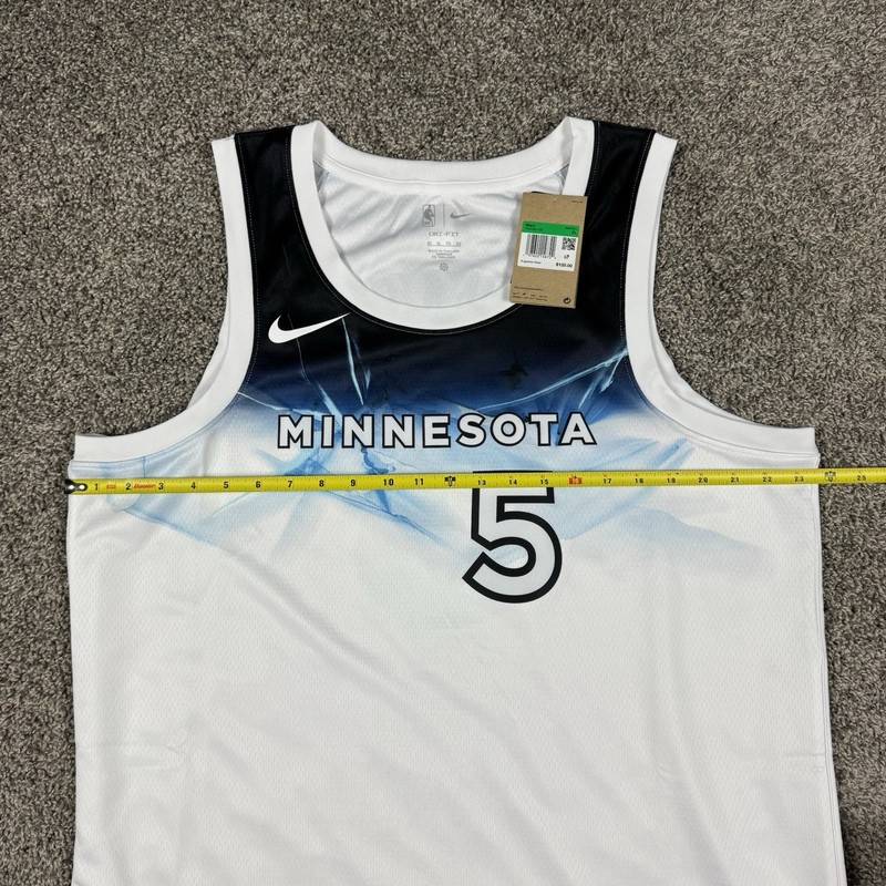 Nike Anthony Edwards Timberwolves City Edition Basketball Jersey Men Size XL 52 gallery