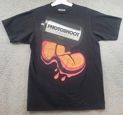 Adidas Shirt Medium Black Adult PHOTOSHOOT FRESH THE GO TO TEE Tongue