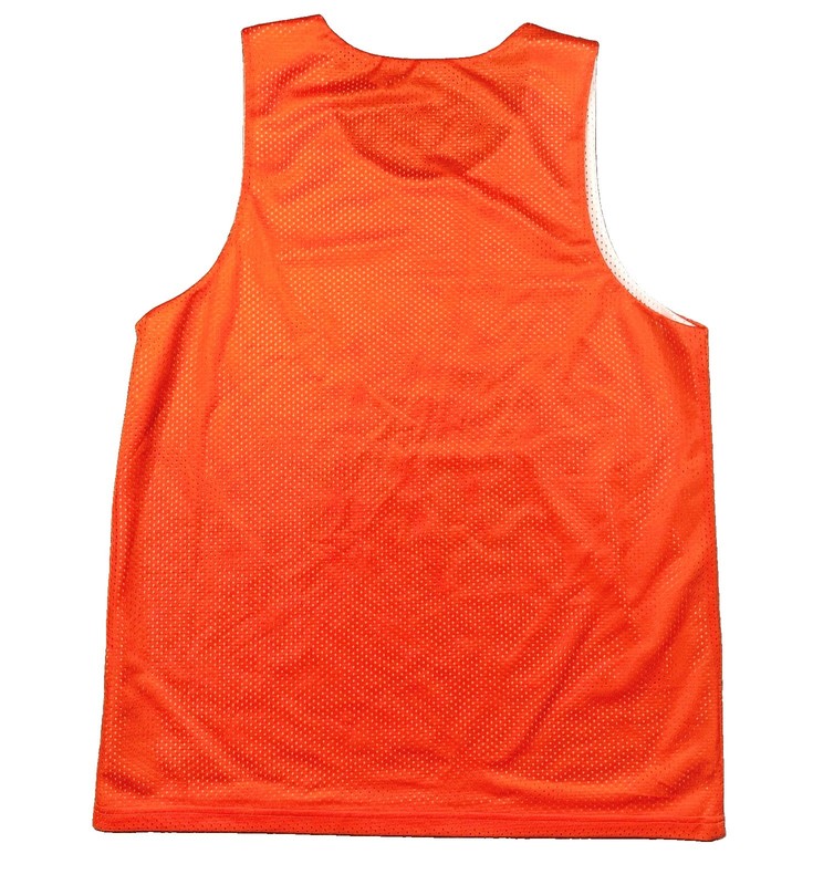 Sport-Tek Reversible Mesh Practice Jersey Orange White Summer 2014 Adult L 1421 gallery