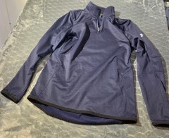 Under Armour ColdGear Reactor 1/4 Zip Pullover Mens Medium Dark Blue