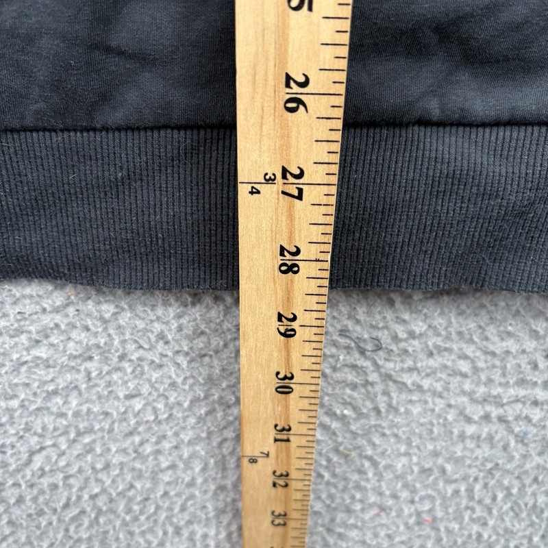 Travis Mathew Pullover Mens Extra Large Black Cloud Quarter Zip Long Sleeve Golf gallery