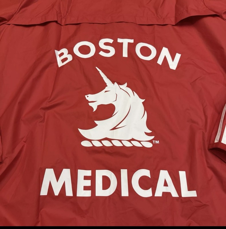 XL- ADIDAS Men's 2023 Boston Marathon Medical Full-Zip Running Jacket NEW gallery