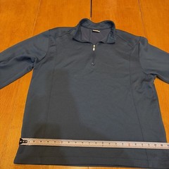 Nike Golf 1/4 Zip Pullover Blue Sport Jacket Long Sleeve Mens Large