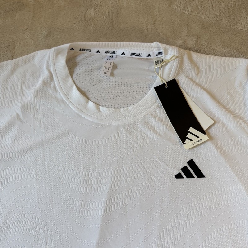 Adidas Freelift Pro Tennis Climacool+ SS Shirt Men's Size XL White JG1120 $75 gallery