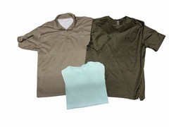 Men’s Large Shirt Bundle Columbia Under Armour American Eagle 3 Shirts