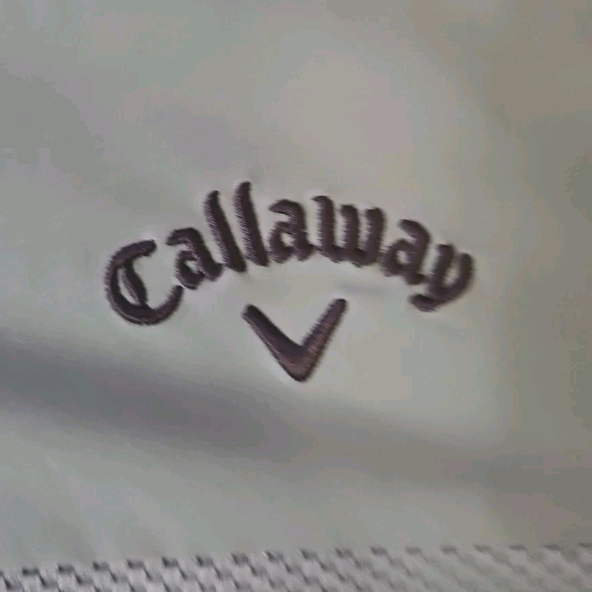 Men's Callaway Opti-Dri Aqua Green Long Sleeve 1/4 Zip Pullover Shirt Size L gallery