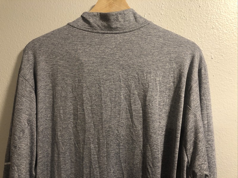 Nike Elements Men's Grey Half Zip Running Pullover Top Size XXL DD4756-084 gallery