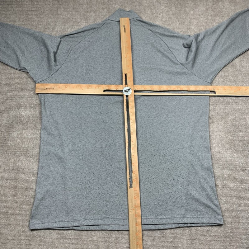 Patagonia Capilene 2 Lightweight 1/2 Zip Mens XL Gray Striped Long Sleeve gallery