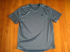 Men’s XL Loose Under Armour Blue Short Sleeve Tshirt B19