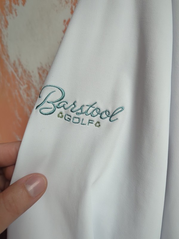 BARSTOOL Golf 1/4 Zip Phoenix Open Pullover 80/20 Polyester Spandex Size XL gallery