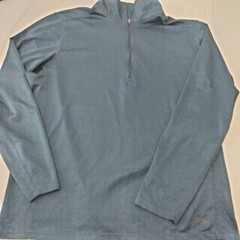 REI 1/4 Zip Men’s XL blue Performance quick dry lightweight jacket pullover