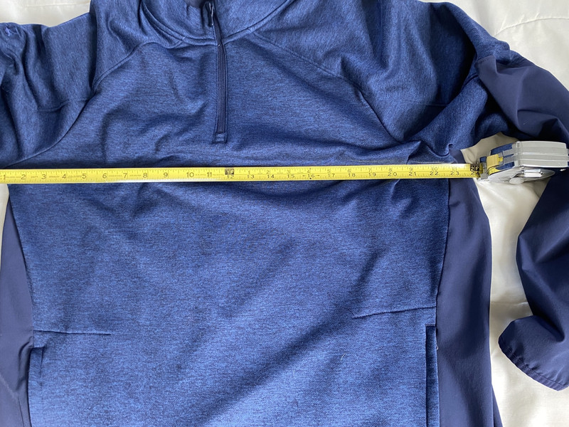 UNDER ARMOUR LOOSE COLDGEAR 1/4 ZIP PULLOVER, XL, PRE-OWNED & FREE SHIPPING! gallery