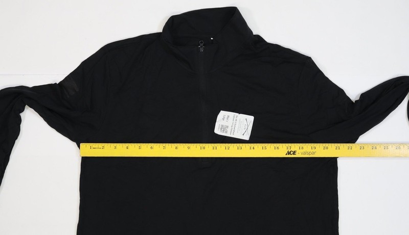 Grunt Style Pullover Mens Large Black 1/4 Zip Long Sleeve Military Tactical Top gallery