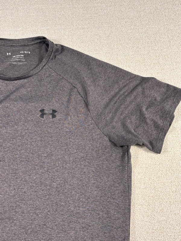 Under Armour The Tech Tee Athletic Performance Crew Neck T-Shirt Men Large Flex gallery